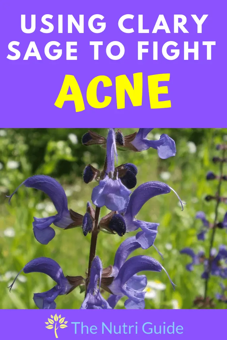 clary sage for acne