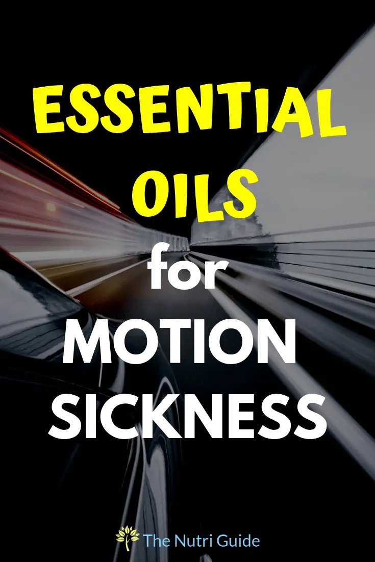 essential oils for motion sickness