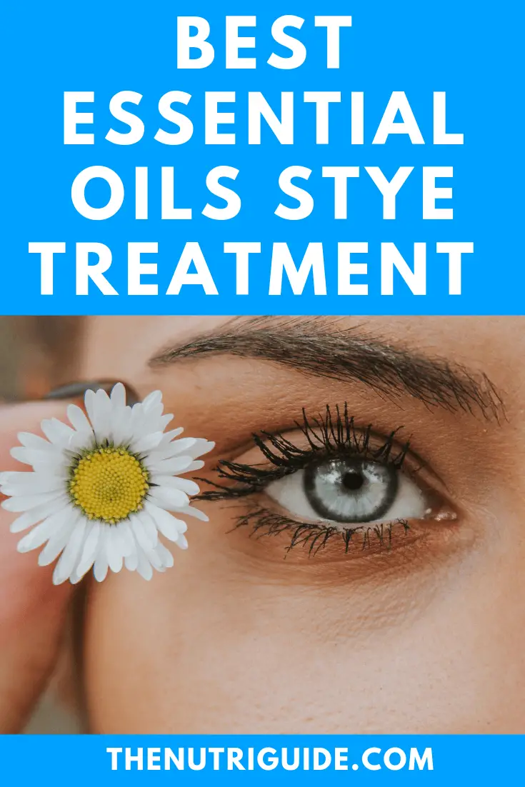 essential oils for stye on eyelid