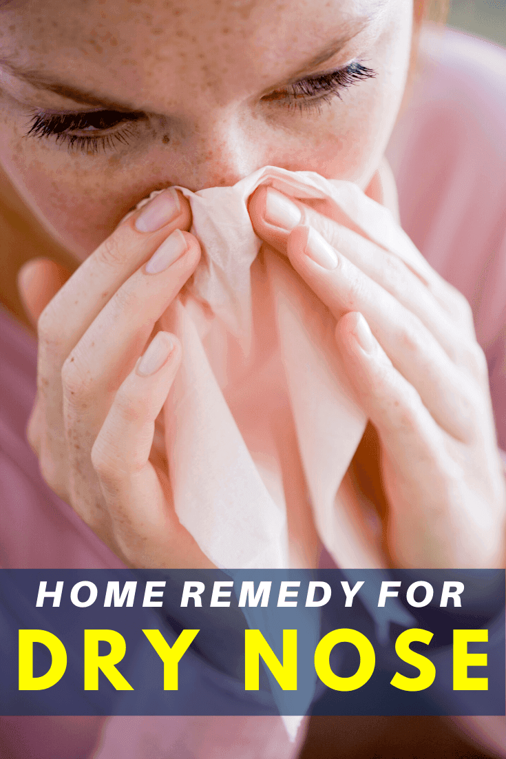 Dry Nose Home Remedy