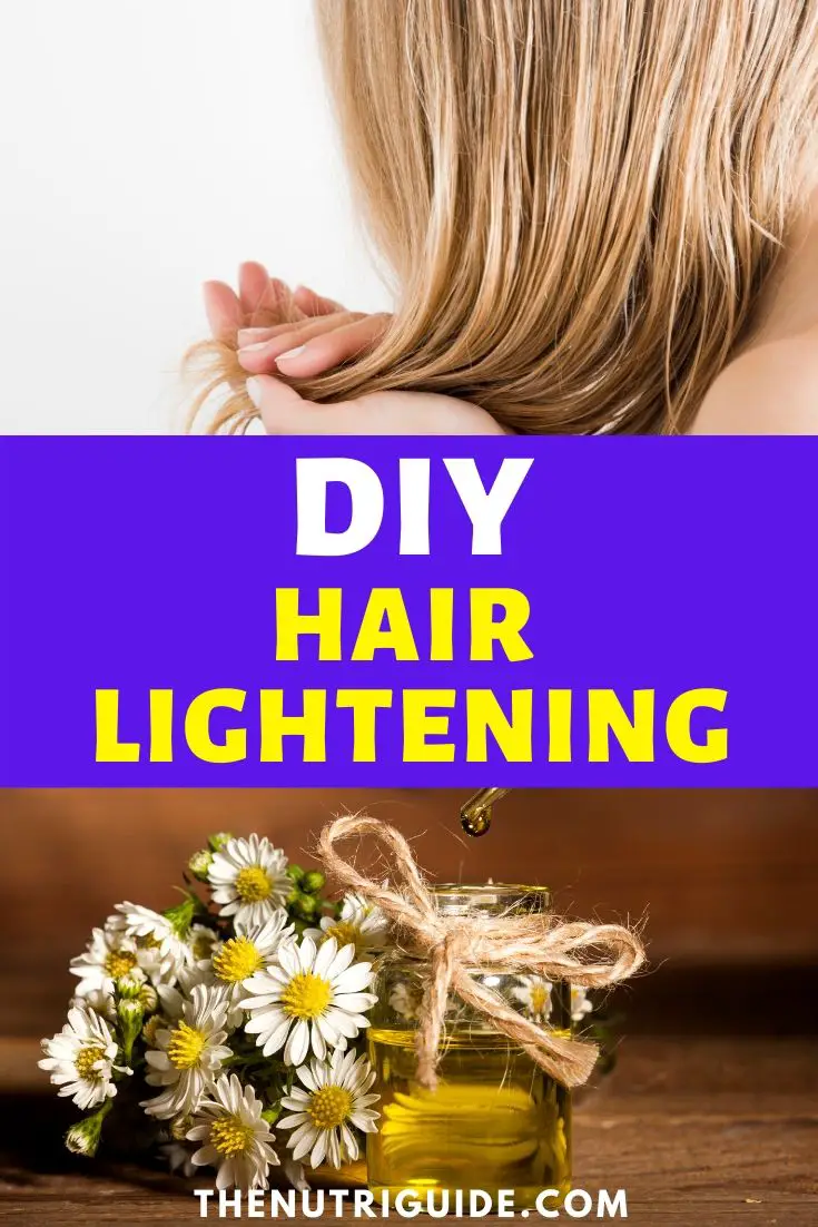 DIY Hair Lightening