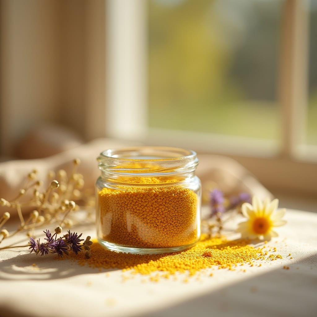 bee-pollen-natures-nutrient-dense-golden-granules-for-energy-and-vitality.-1